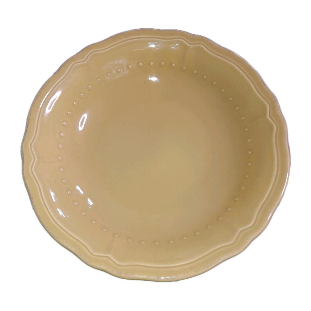 Chateau Blanc 12 In Pasta Bowl Amber Color Vitrified china.